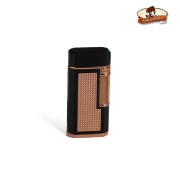 Dýmkový zapalovač XIKAR Ardore lighter double soft black/rose 615BKRS
