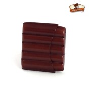 Lubinski cig.case leather/5 Toscanello brown M50885