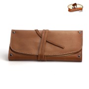 H.R. pipe combi pouch leather/1 brown 630503