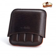 Brebbia cigar case/4 Toscanello brown 1108405