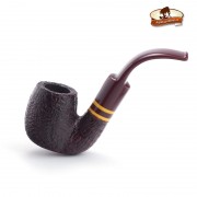 Dýmka Savinelli Regimental Rustic Dark Brown 614