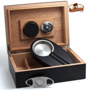 Humidor Set Angelo Black 25D 969105