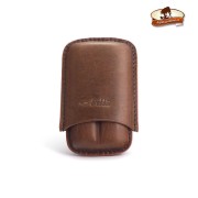 Brebbia cigar case/2 brown 1108204